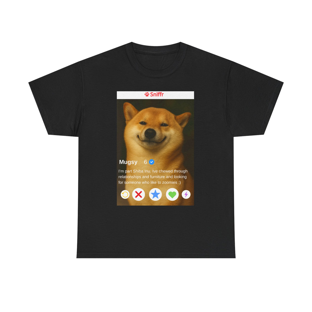 Fake Dating Bio for your Pet  - Custom Unisex Tee