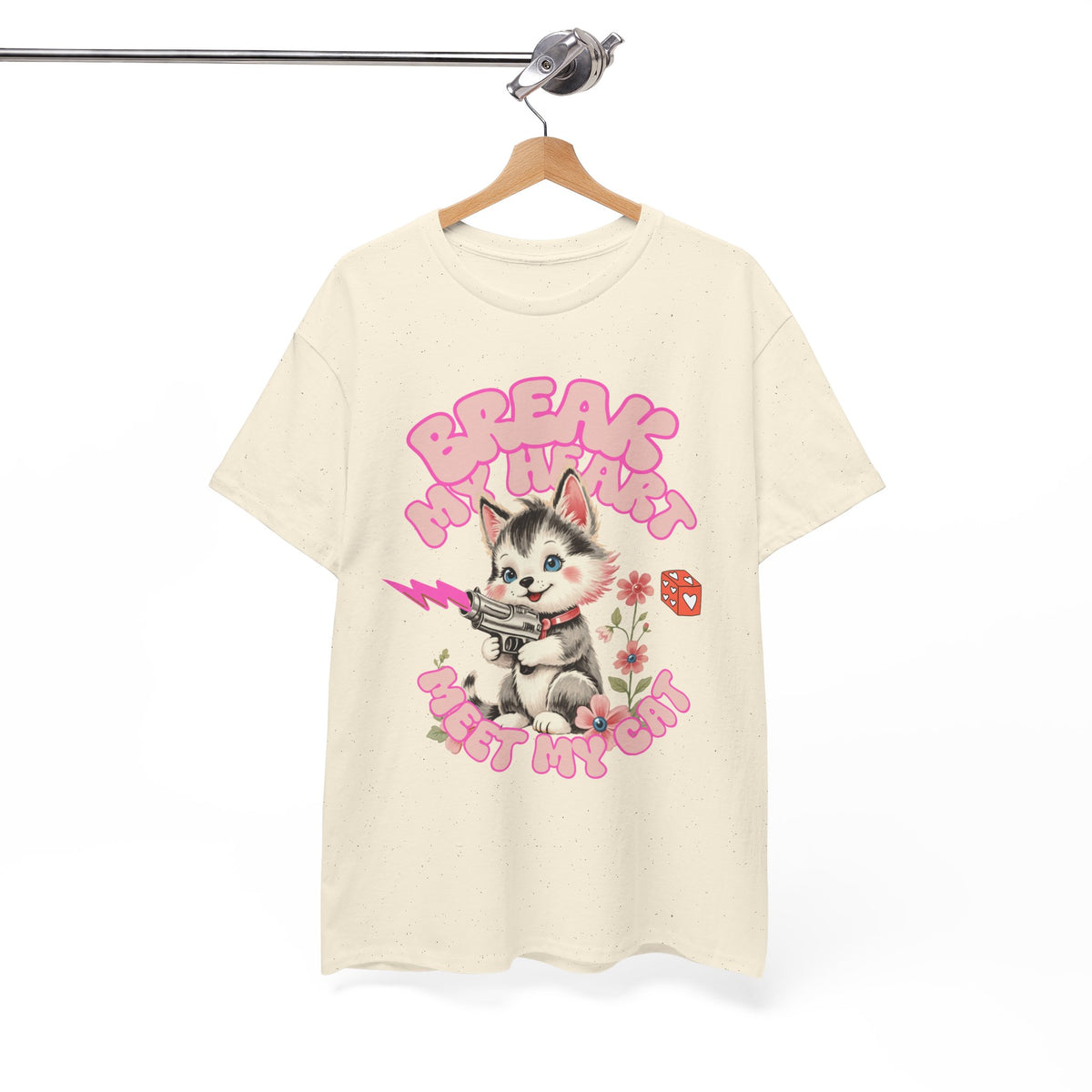 Break My Heart Meet My Cat |  Unisex T-shirt