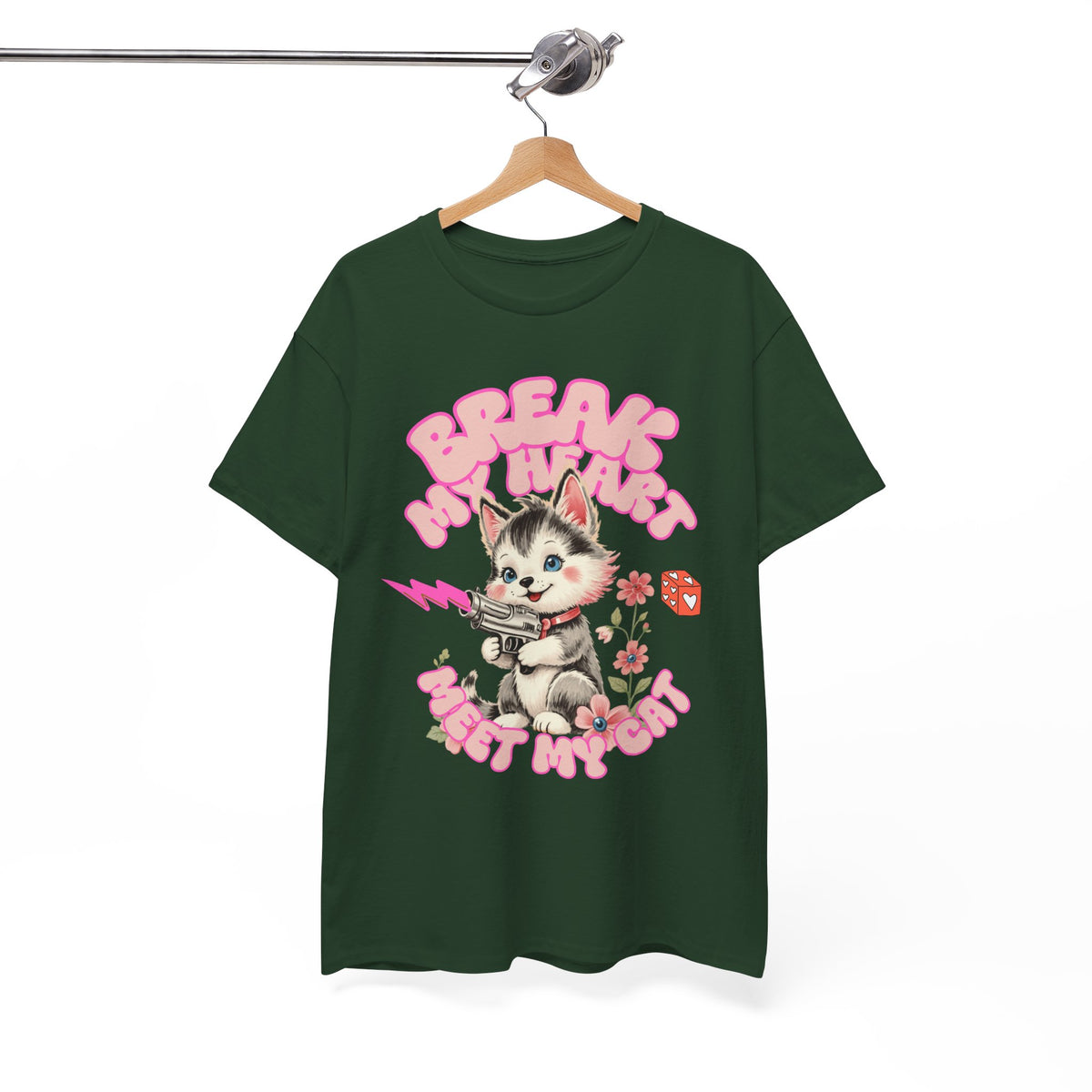 Break My Heart Meet My Cat |  Unisex T-shirt