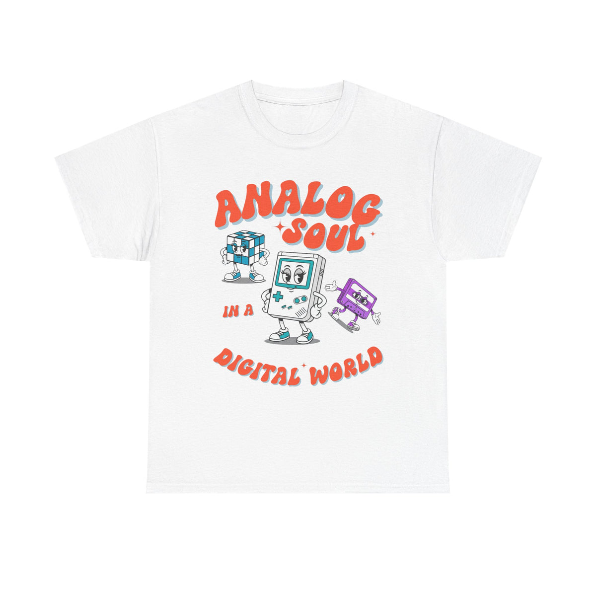 Analog Soul in a Digital World  | Unisex T-shirt