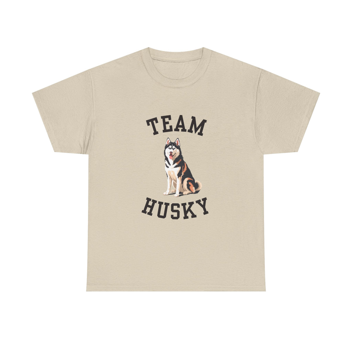 Team Husky Vintage Style Varsity  T-Shirt