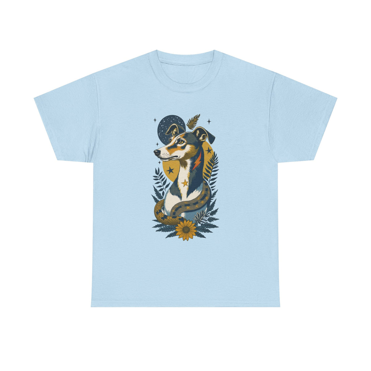 Greyhound Vintage Style Tattoo Graphic T-Shirt