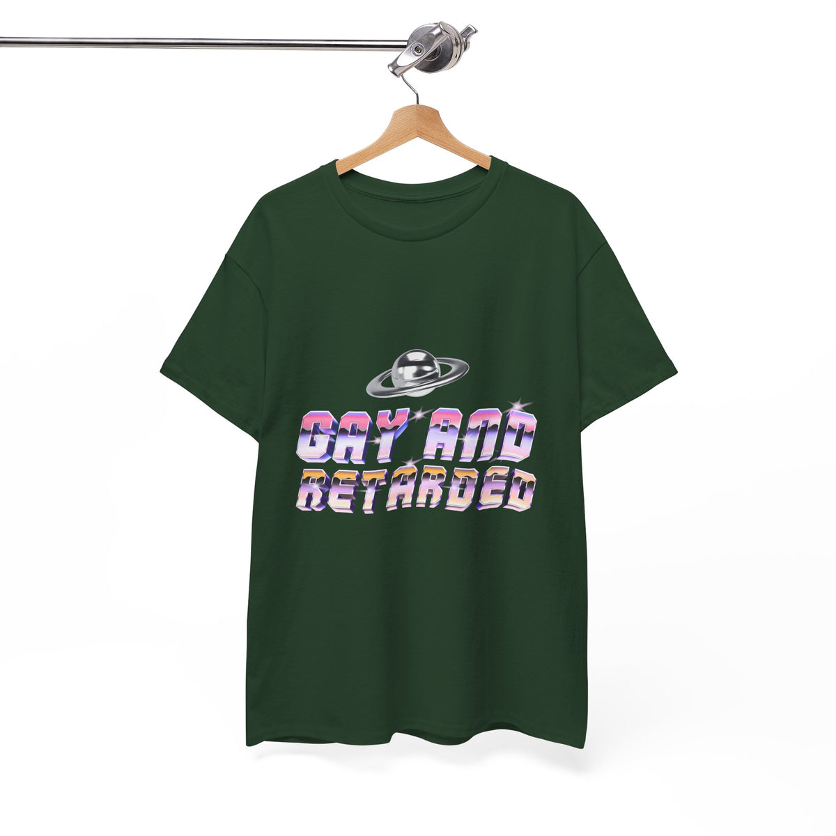 Gay And You Know It Pride UFO T-Shirt by Electrik Land.