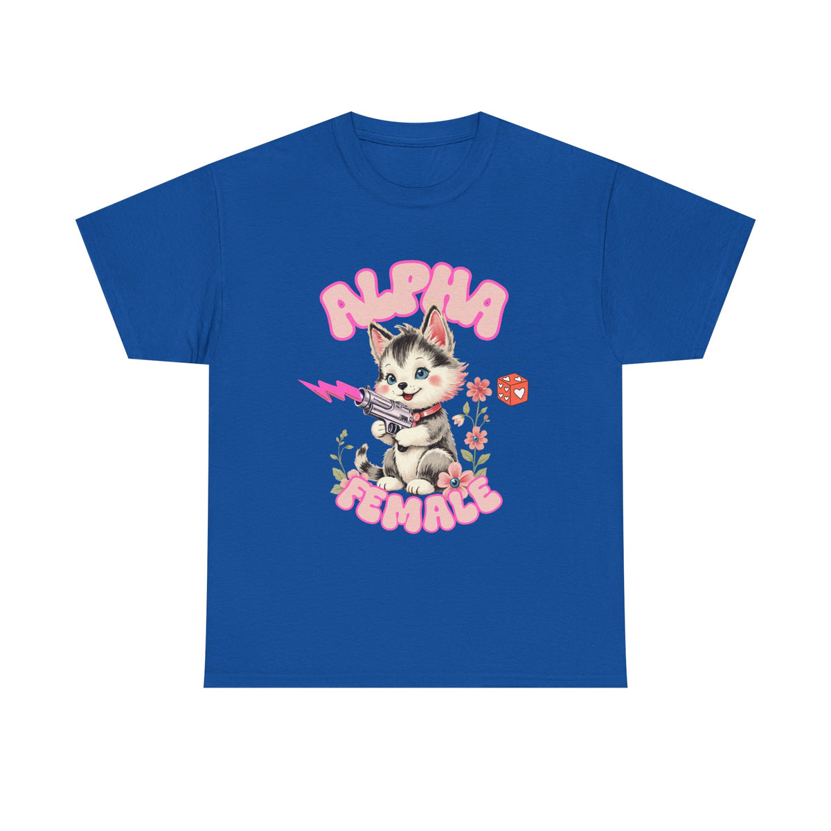 Alpha Female Cat with Ray Gun |  Unisex T-shirt