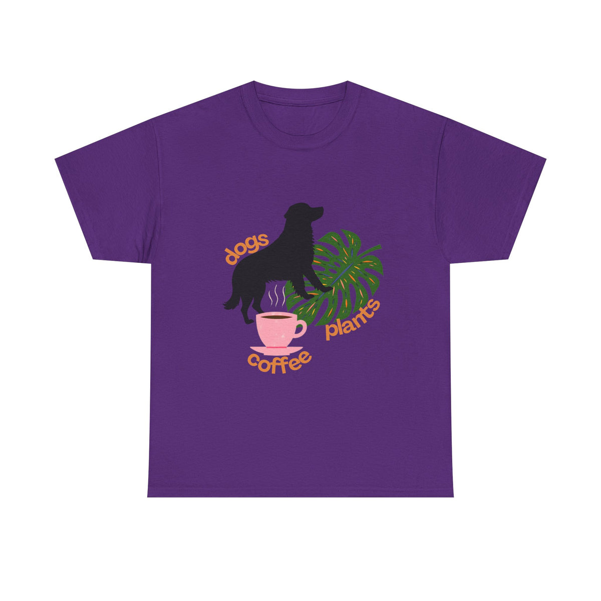 Plants Coffee Dogs  | Unisex T-shirt