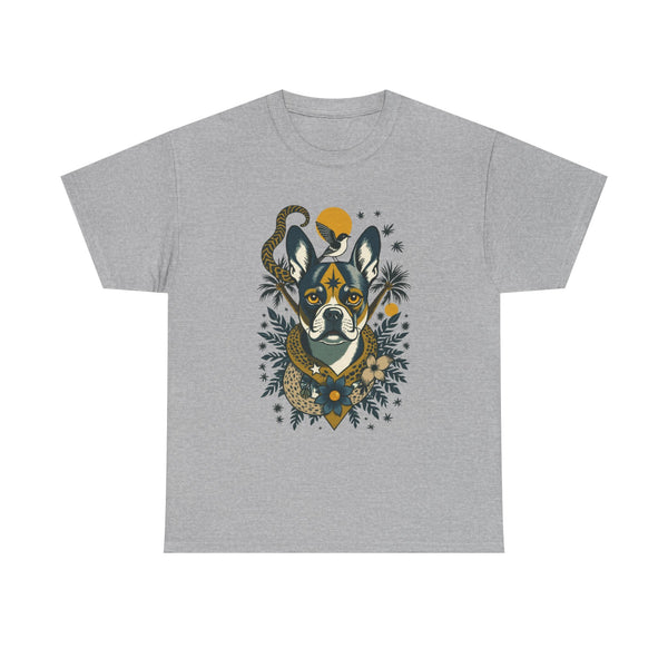 French Bulldog Vintage Style Tattoo Graphic T-Shirt