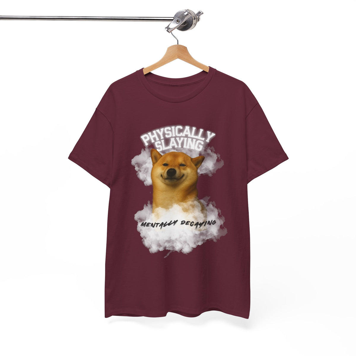Physically Slaying Mentally Decaying Dog Tee by Electrik Land