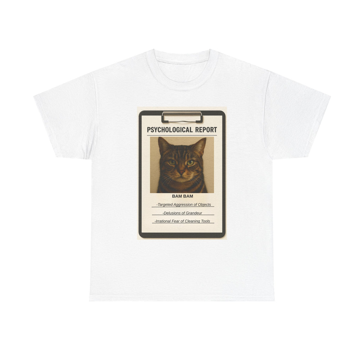 Psychological Report for your Pet - Custom Unisex Tee