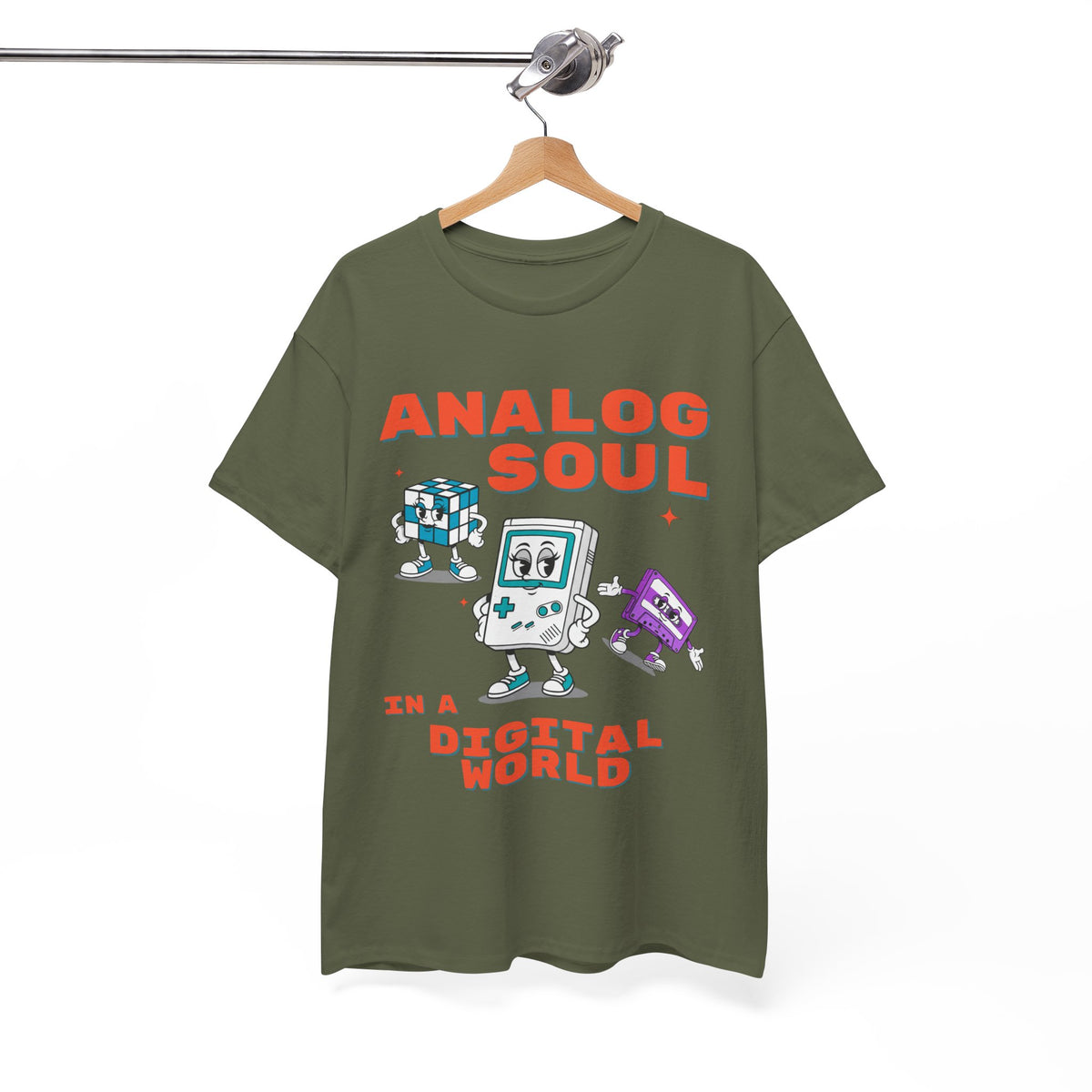Analog Soul in a Digital World  | Unisex T-shirt