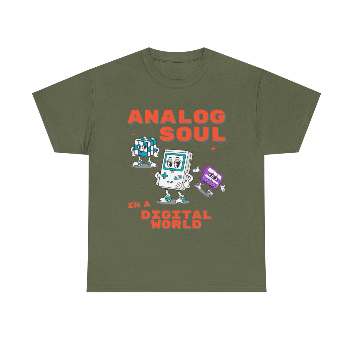 Analog Soul in a Digital World  | Unisex T-shirt