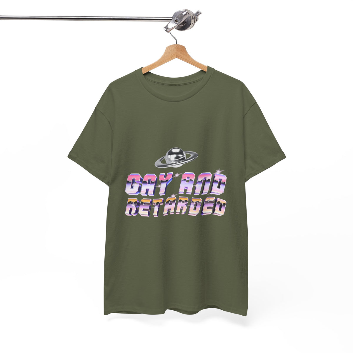 Gay And You Know It Pride UFO T-Shirt by Electrik Land.