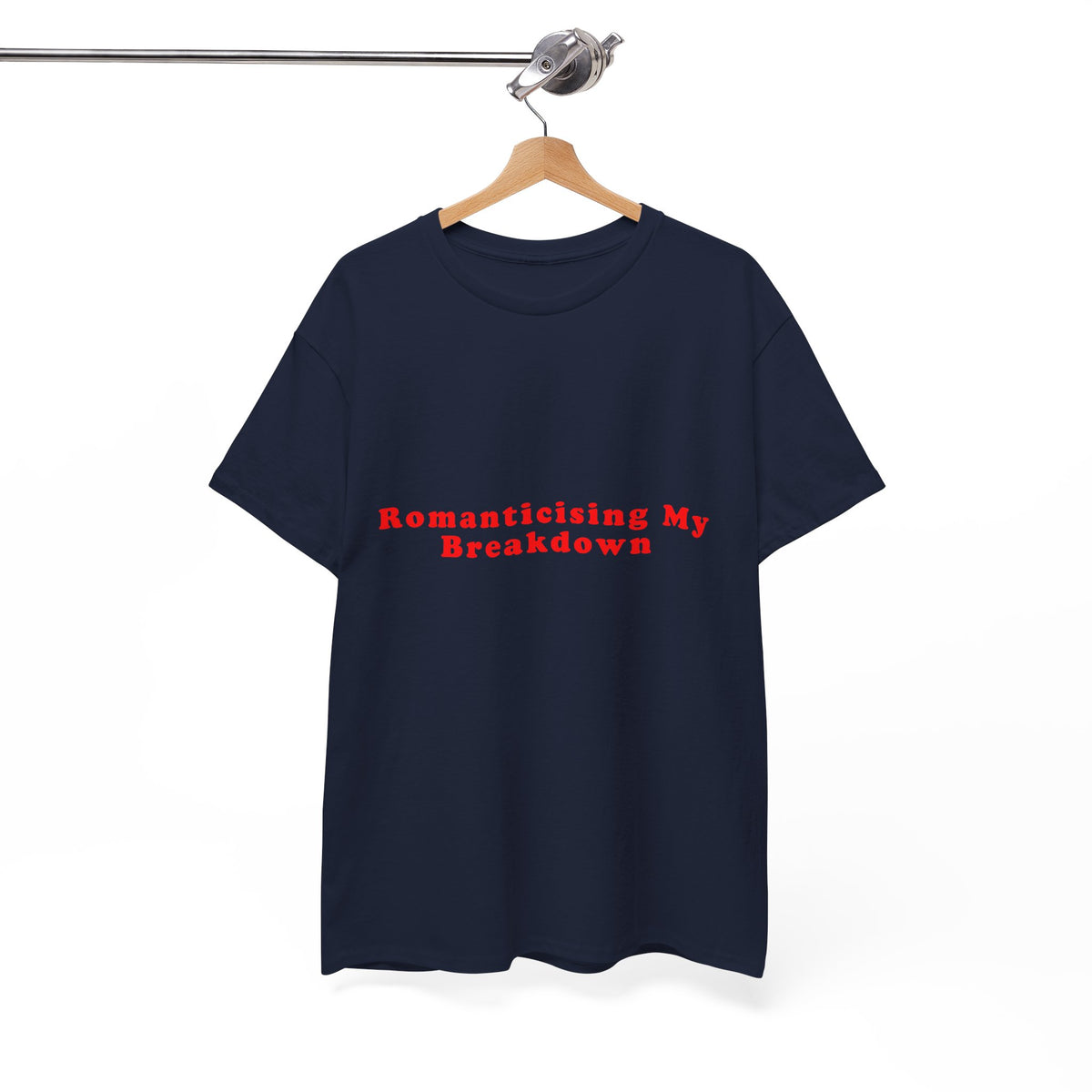 Romanticising My Breakdown  – Statement T-Shirt by Electrik Land