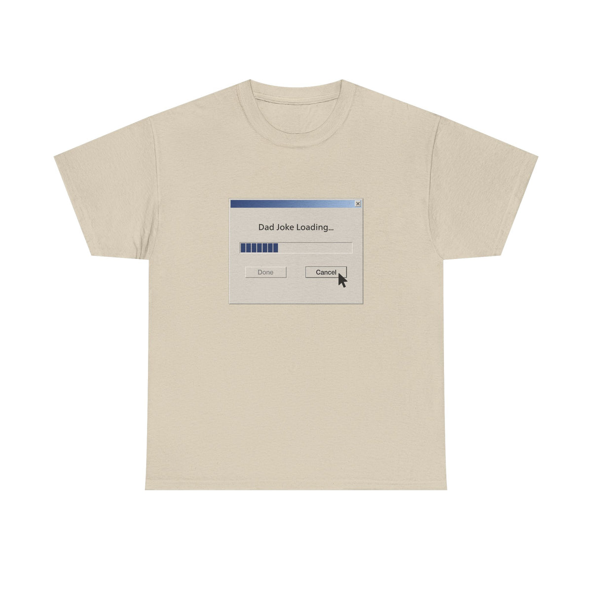 Dad Joke Loading Windows 2000 |  Unisex T-shirt