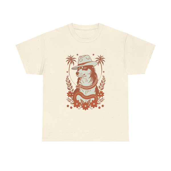 Husky Vintage Print Palms T-Shirt