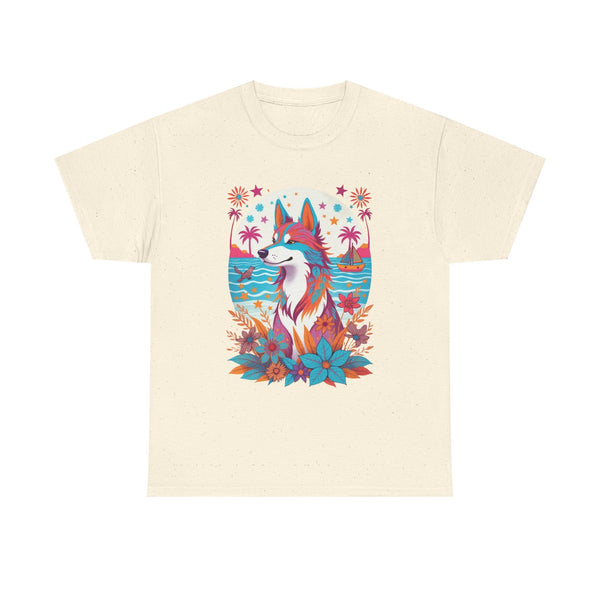 Husky Pop Psychedelic T-Shirt
