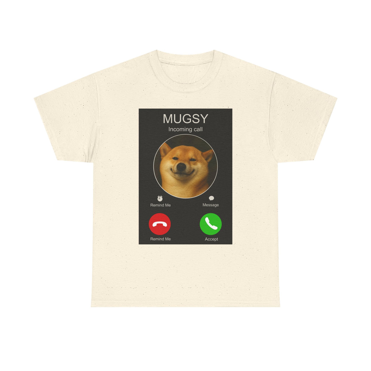 Incoming Call from Your Pet -  Custom Unisex Tee