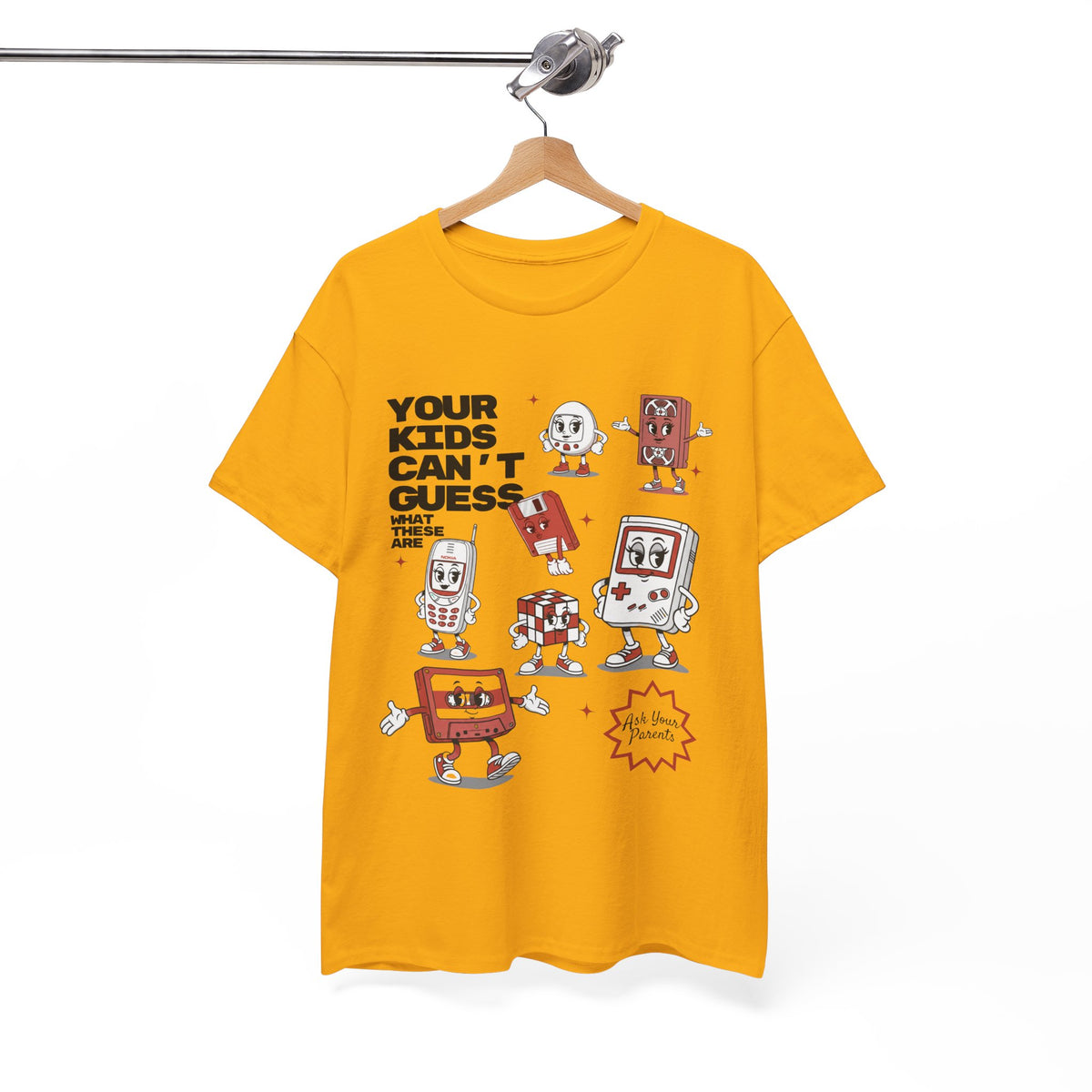 Your Kids Can't Guess Retro Objects  | Unisex T-shirt
