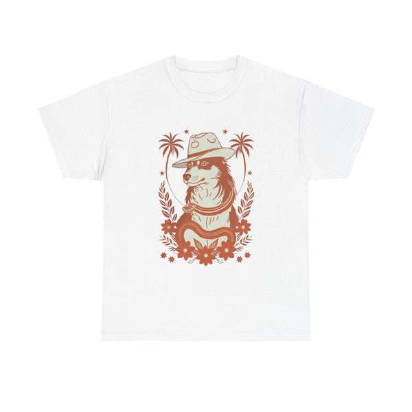 Husky Vintage Print Palms T-Shirt