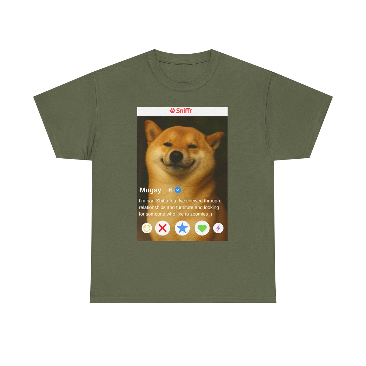 Fake Dating Bio for your Pet  - Custom Unisex Tee