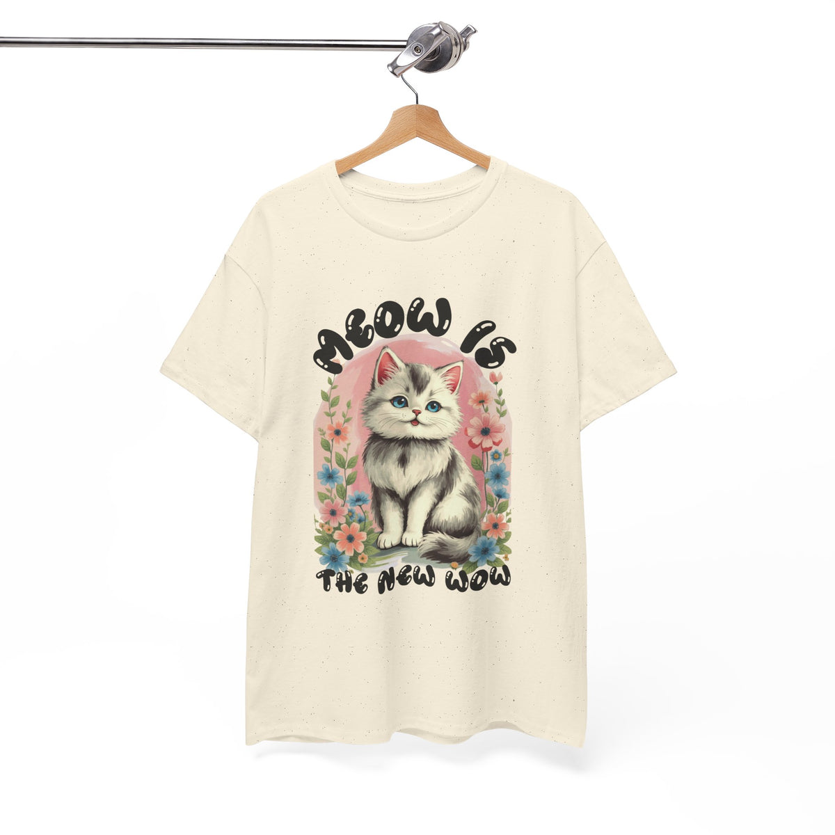 Meow Is The New Wow /Bubble |  Unisex T-shirt