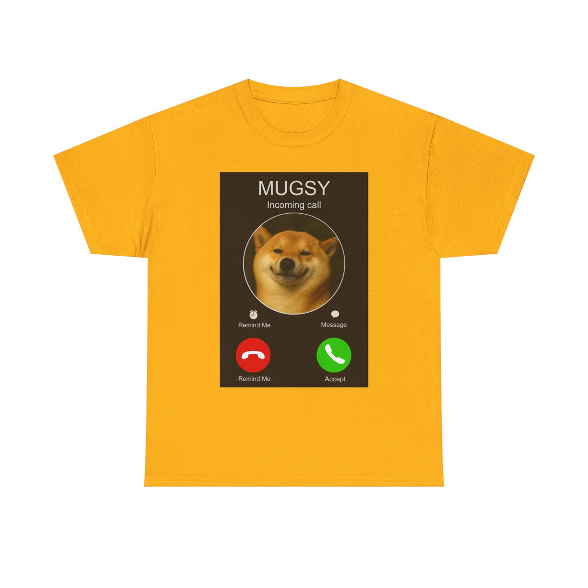 Incoming Call from Your Pet -  Custom Unisex Tee