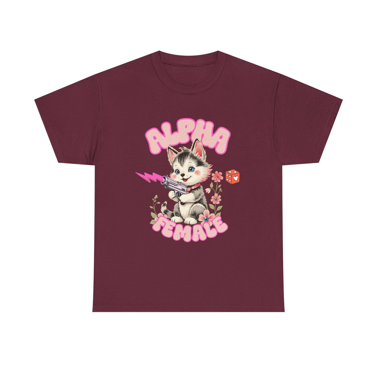 Alpha Female Cat with Ray Gun |  Unisex T-shirt