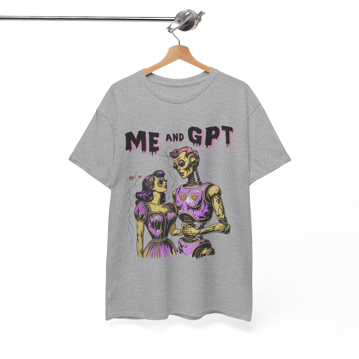 Me & Chat GPT –  AI Lover T-Shirt