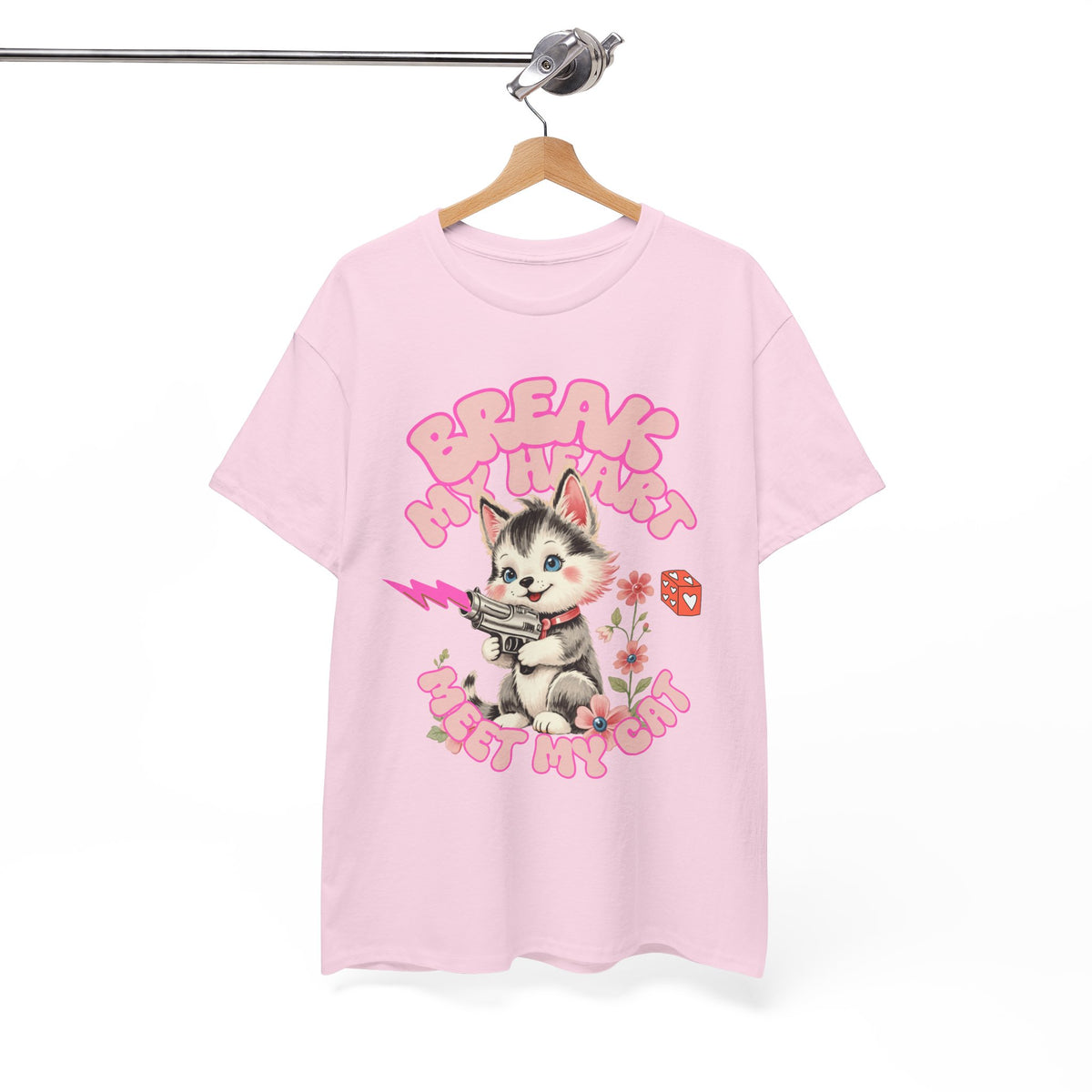 Break My Heart Meet My Cat |  Unisex T-shirt