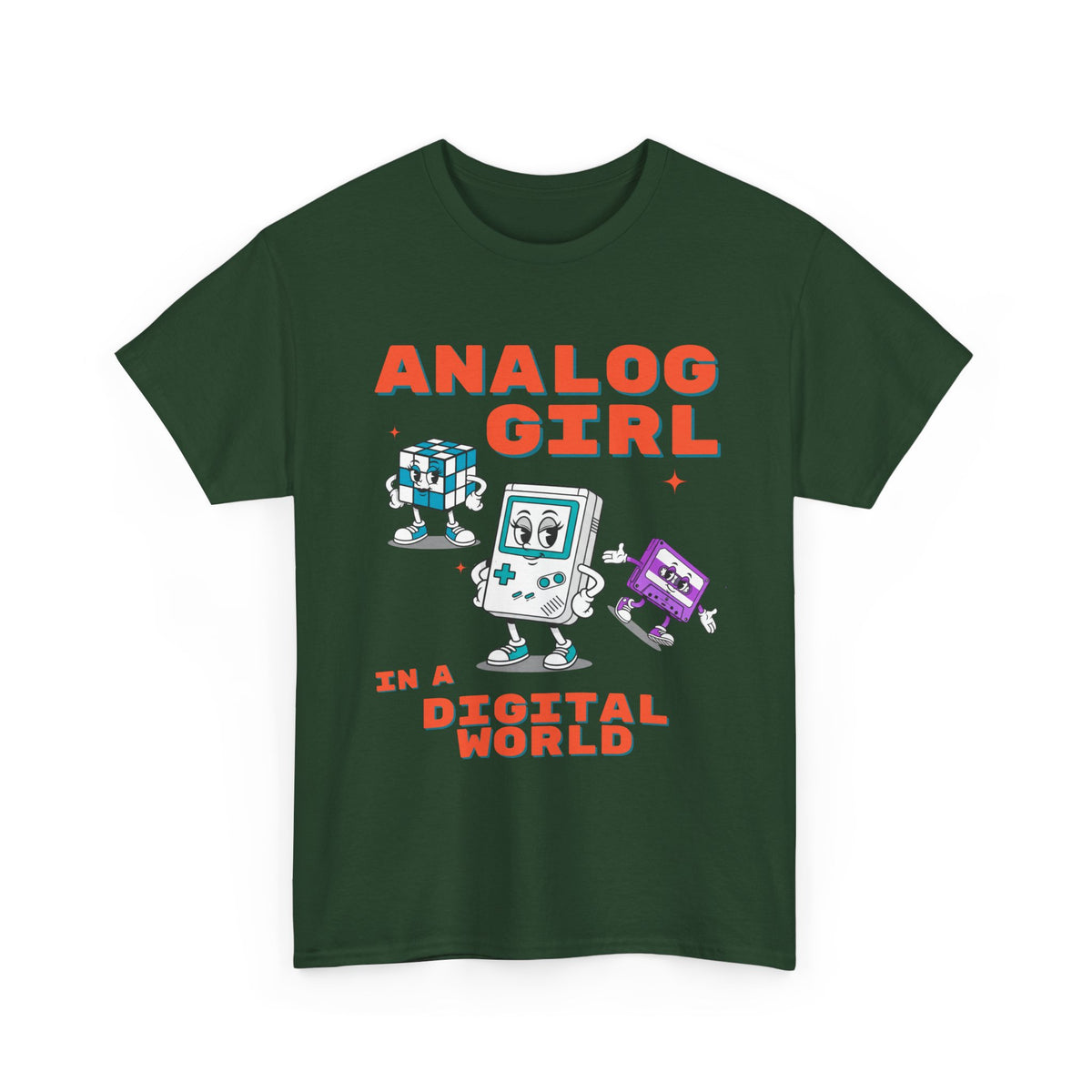 Analog Girl in a Digital World  | Unisex T-shirt