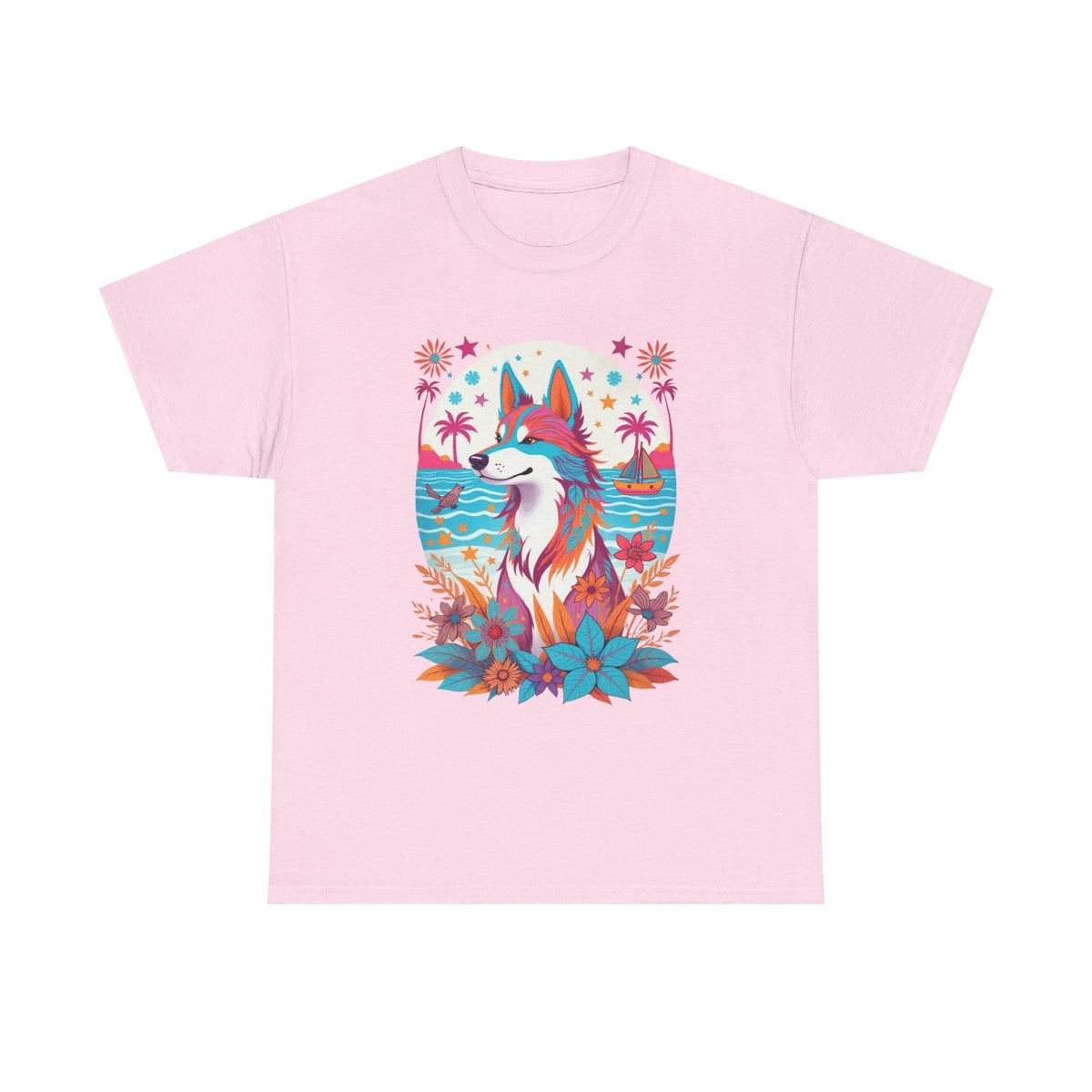 Husky Pop Psychedelic T-Shirt