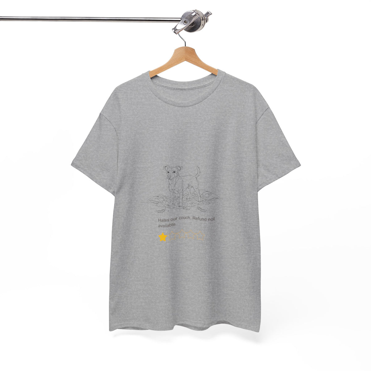 Hates Our Couch Dog  - Unisex T-shirt