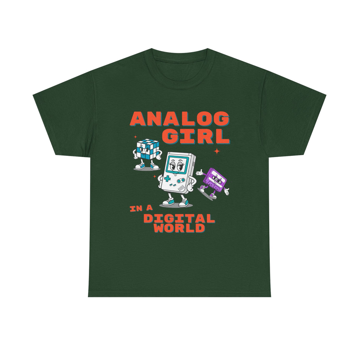 Analog Girl in a Digital World  | Unisex T-shirt
