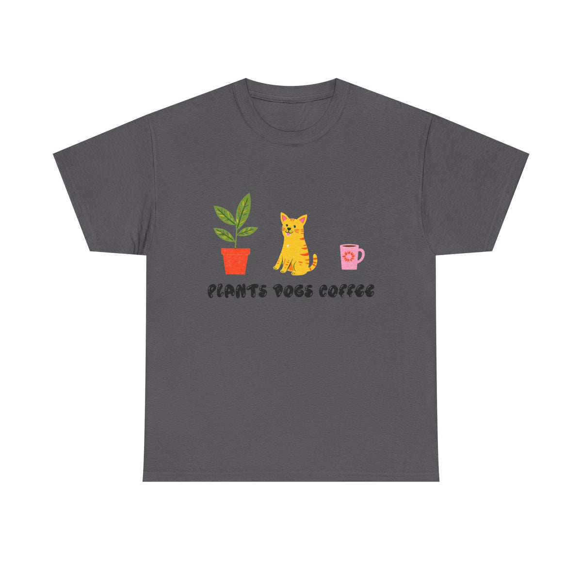 Plants Dogs Coffee Bubble |  Unisex T-shirt