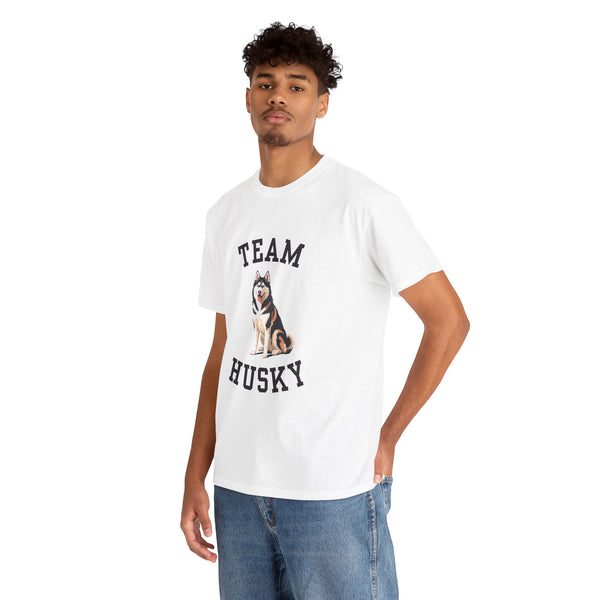 Team Husky Vintage Style Varsity  T-Shirt