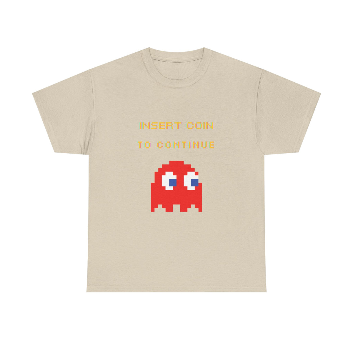 Insert Coin To Continue Pac Man  | Unisex T-shirt