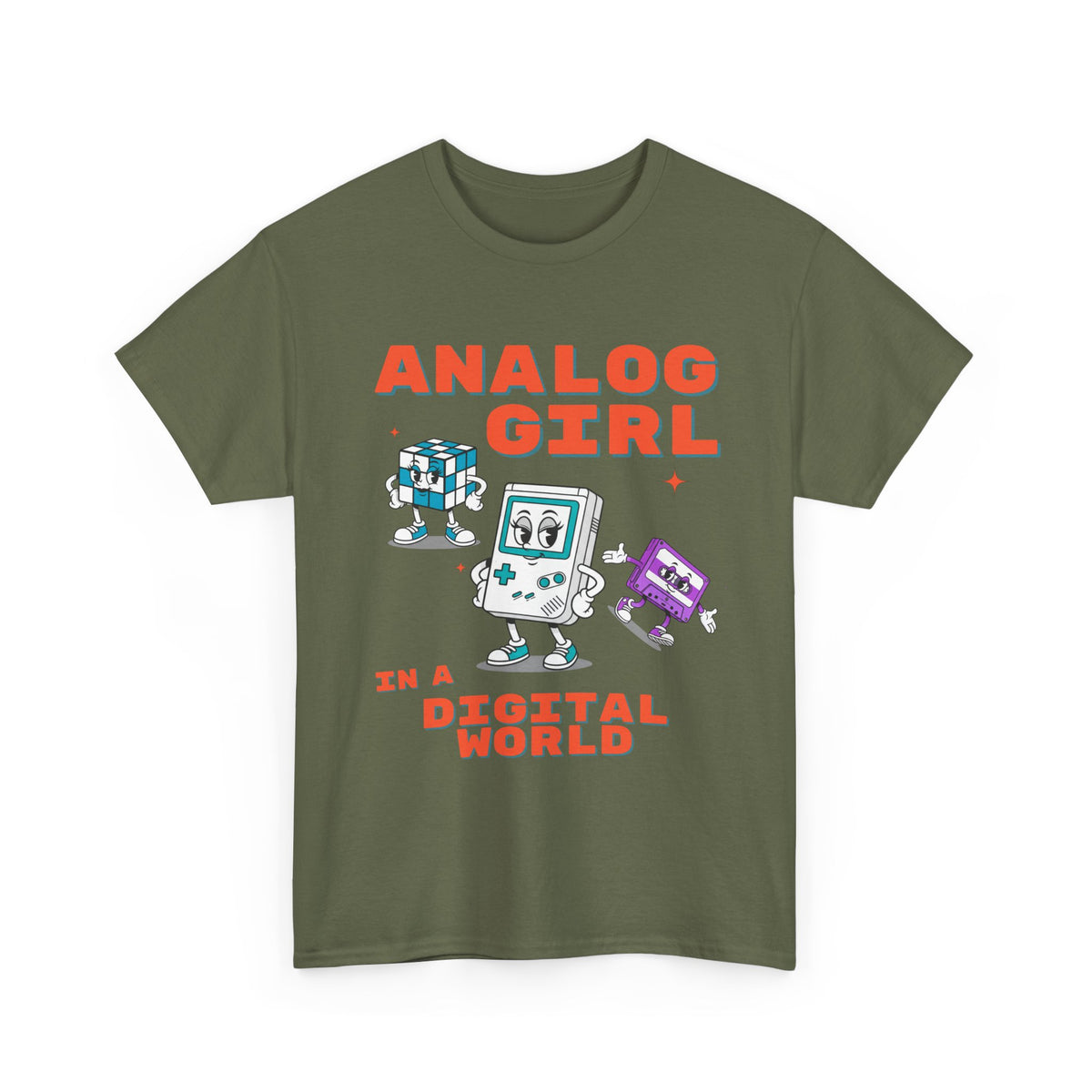 Analog Girl in a Digital World  | Unisex T-shirt