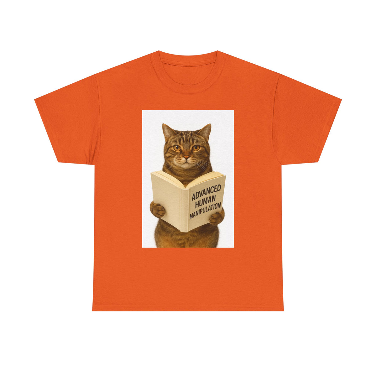 Your Pet Reads a book. Custom T-Shirt.
