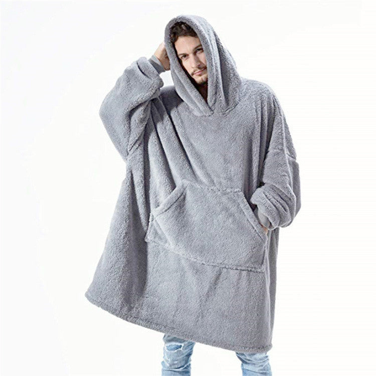 The Hoodie Blanket™ - Double-Sided Fleece