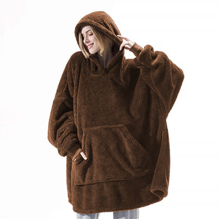 The Hoodie Blanket™ - Double-Sided Fleece