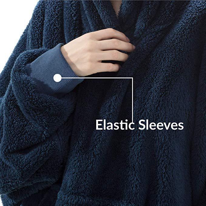 The Hoodie Blanket™ - Double-Sided Fleece