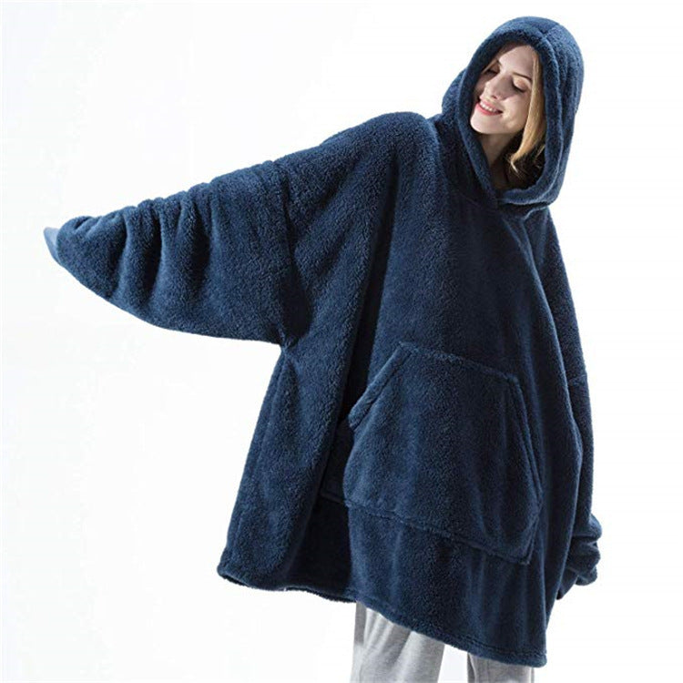The Hoodie Blanket™ - Double-Sided Fleece