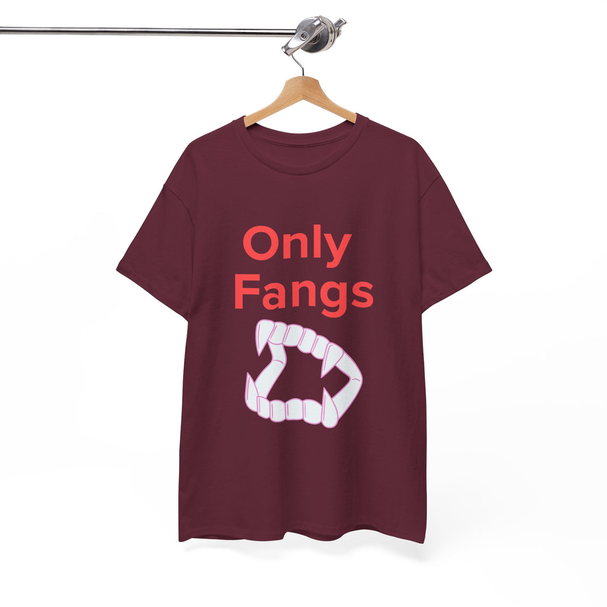 Only Fangs Vampire Teeth - Unisex T-shirt