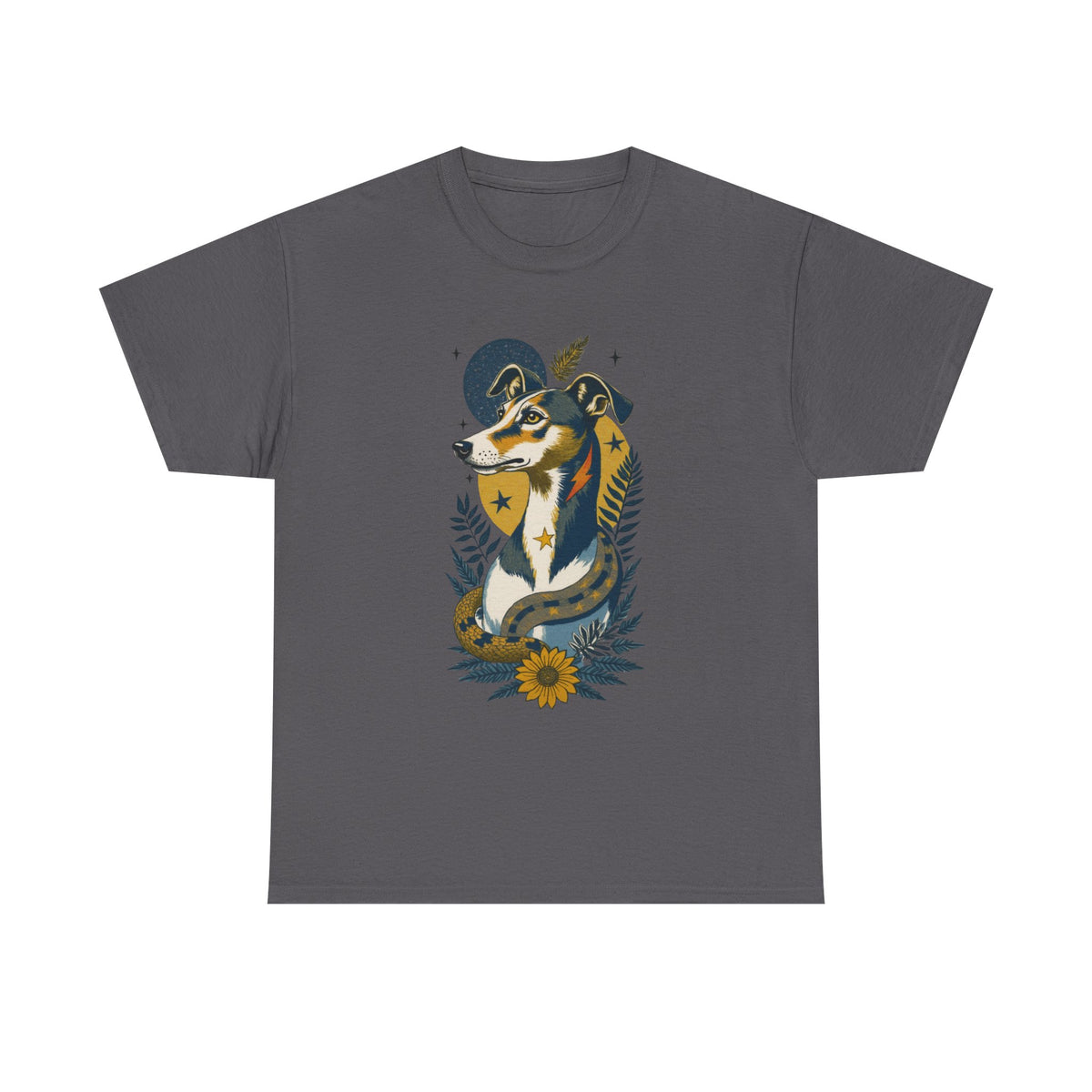 Greyhound Vintage Style Tattoo Graphic T-Shirt