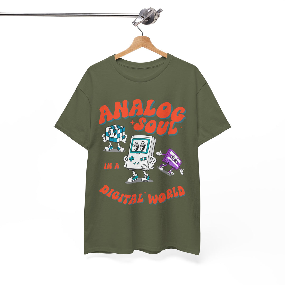 Analog Soul in a Digital World  | Unisex T-shirt