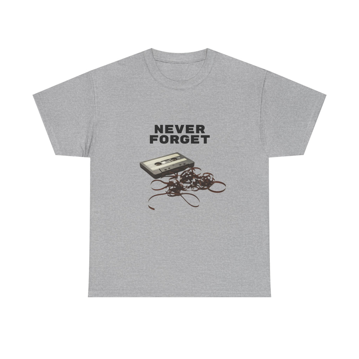 Never Forget Cassette Tape  - Unisex T-shirt