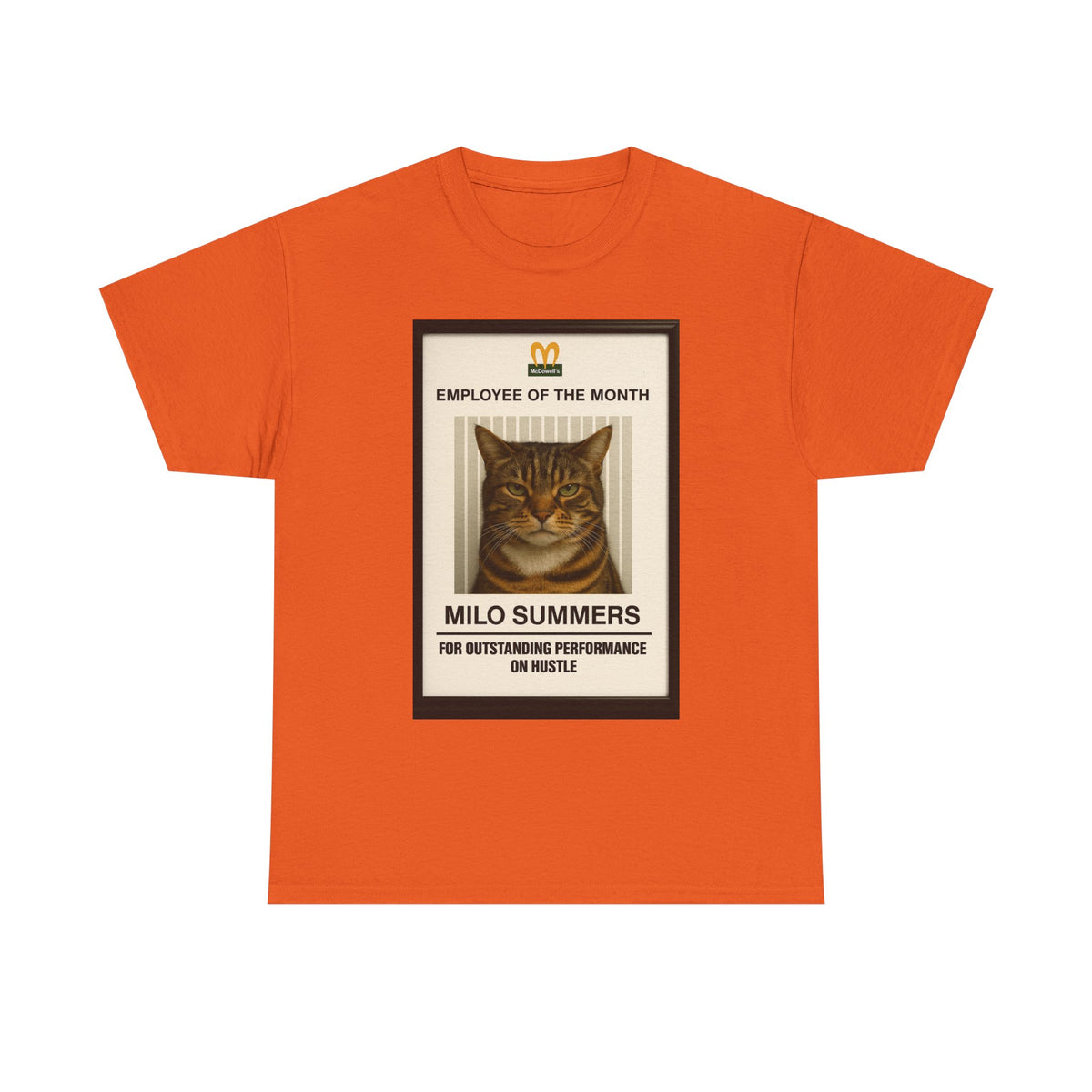 Employee of the Month – Custom Pet Print Unisex Tee