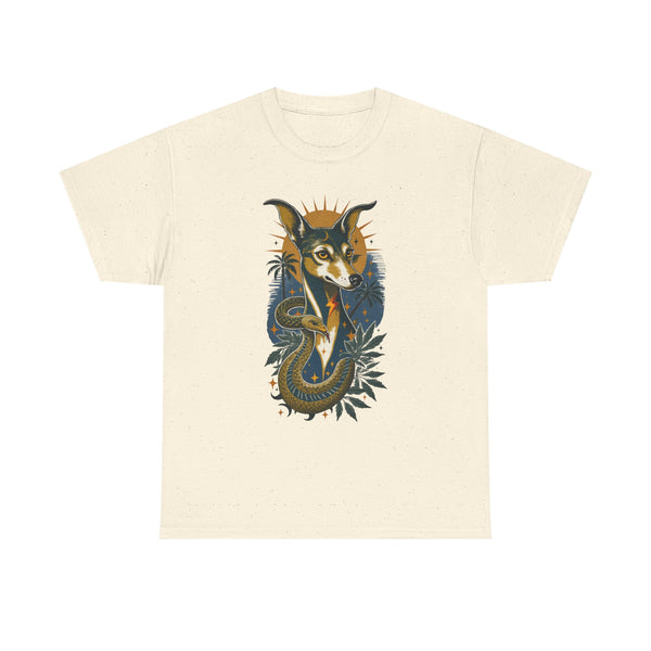 Greyhound Vintage Style Tattoo graphic T-Shirt