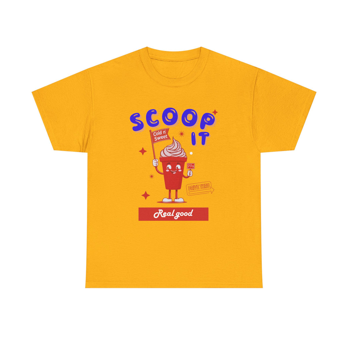 Scoop It Real Good Retro Ice Cream - Unisex T-shirt
