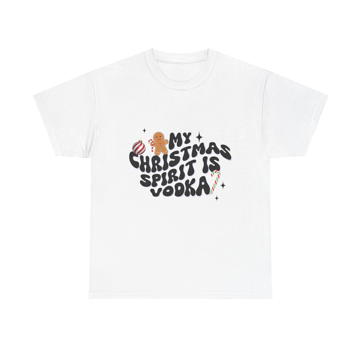 My Christmas Spirit Is Vodka - Unisex T-shirt