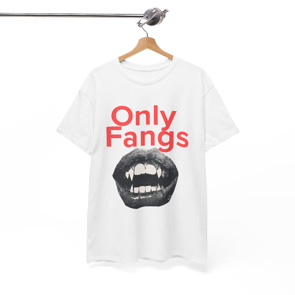 Only Fangs Grunge Vampire Mouth  - Unisex T-shirt